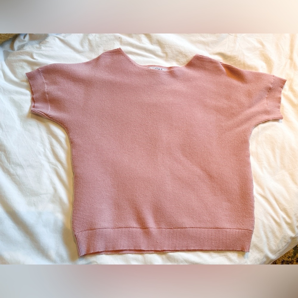 Pink Ribbed Top - Picture 2 of 6